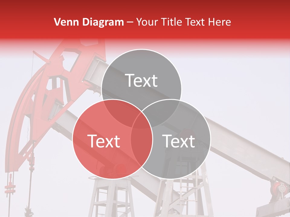 Drilling Pipe Oilbearing PowerPoint Template