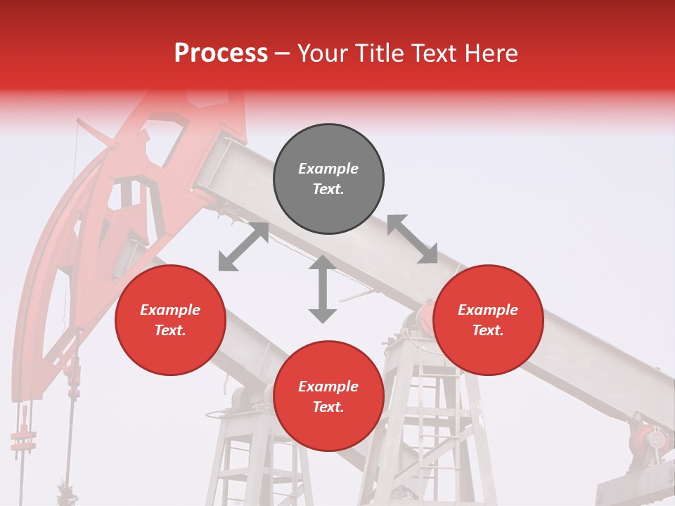 Drilling Pipe Oilbearing PowerPoint Template
