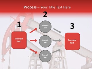 Drilling Pipe Oilbearing PowerPoint Template