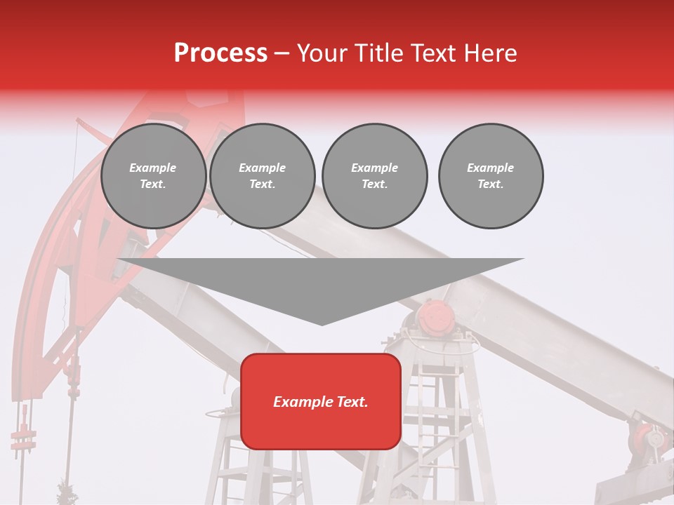 Drilling Pipe Oilbearing PowerPoint Template