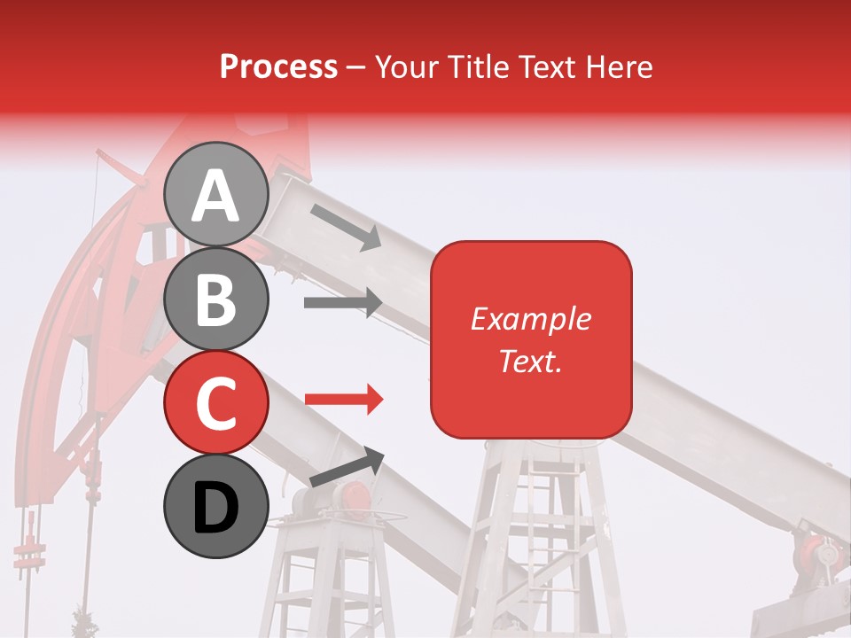Drilling Pipe Oilbearing PowerPoint Template