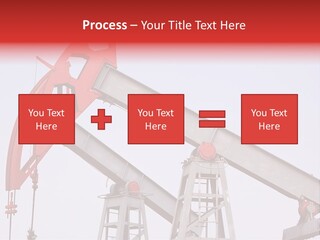 Drilling Pipe Oilbearing PowerPoint Template