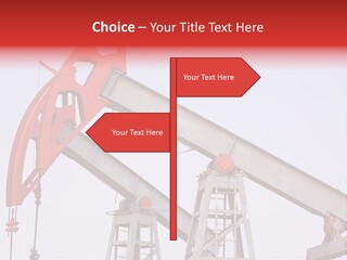 Drilling Pipe Oilbearing PowerPoint Template
