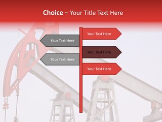 Drilling Pipe Oilbearing PowerPoint Template