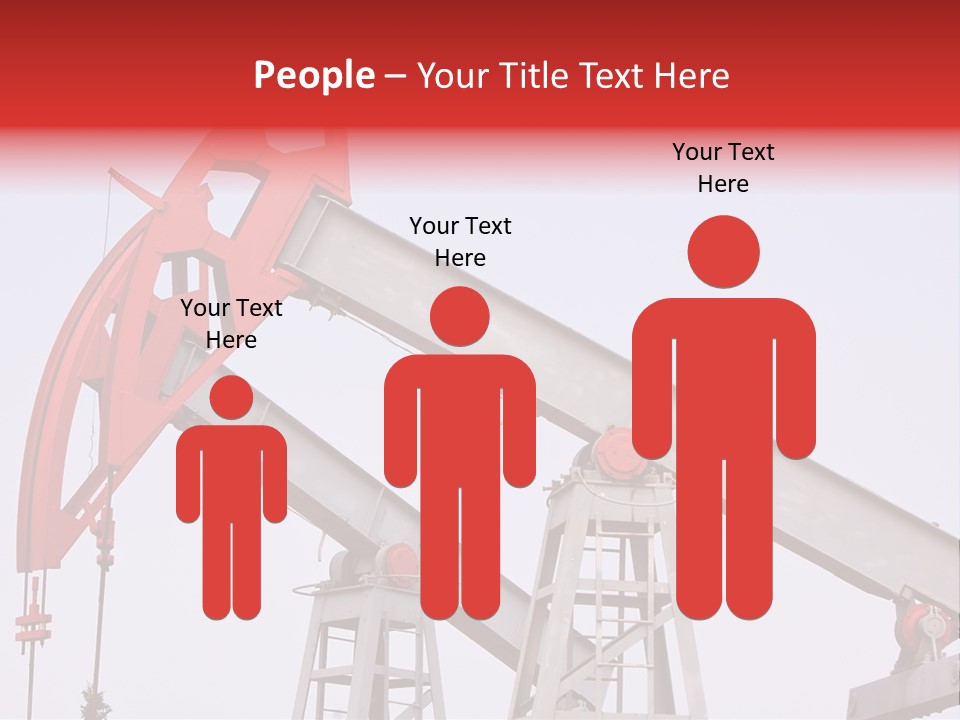 Drilling Pipe Oilbearing PowerPoint Template