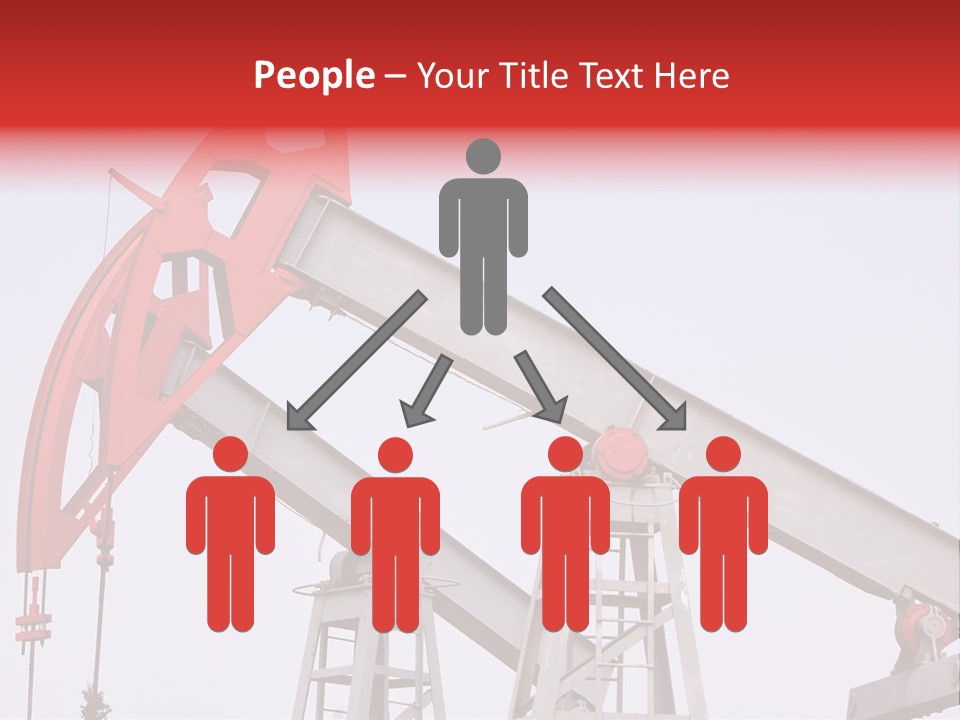 Drilling Pipe Oilbearing PowerPoint Template