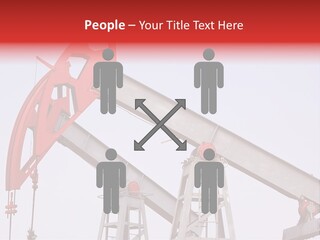 Drilling Pipe Oilbearing PowerPoint Template