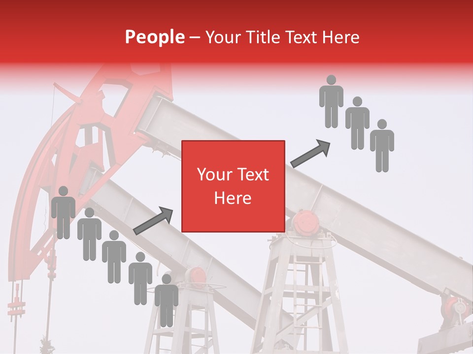 Drilling Pipe Oilbearing PowerPoint Template