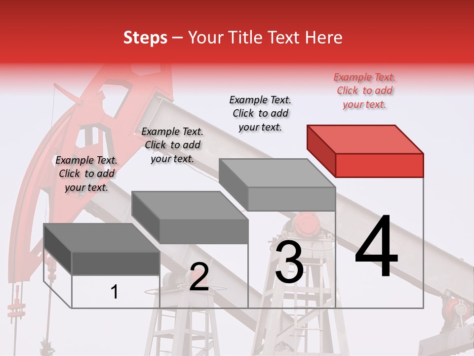 Drilling Pipe Oilbearing PowerPoint Template