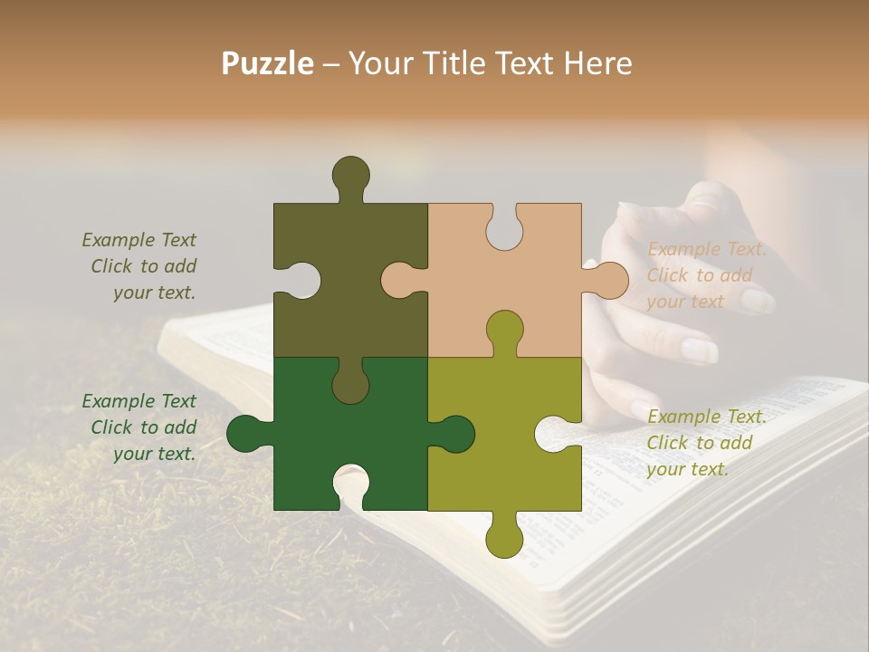 Face Christianity Religious PowerPoint Template