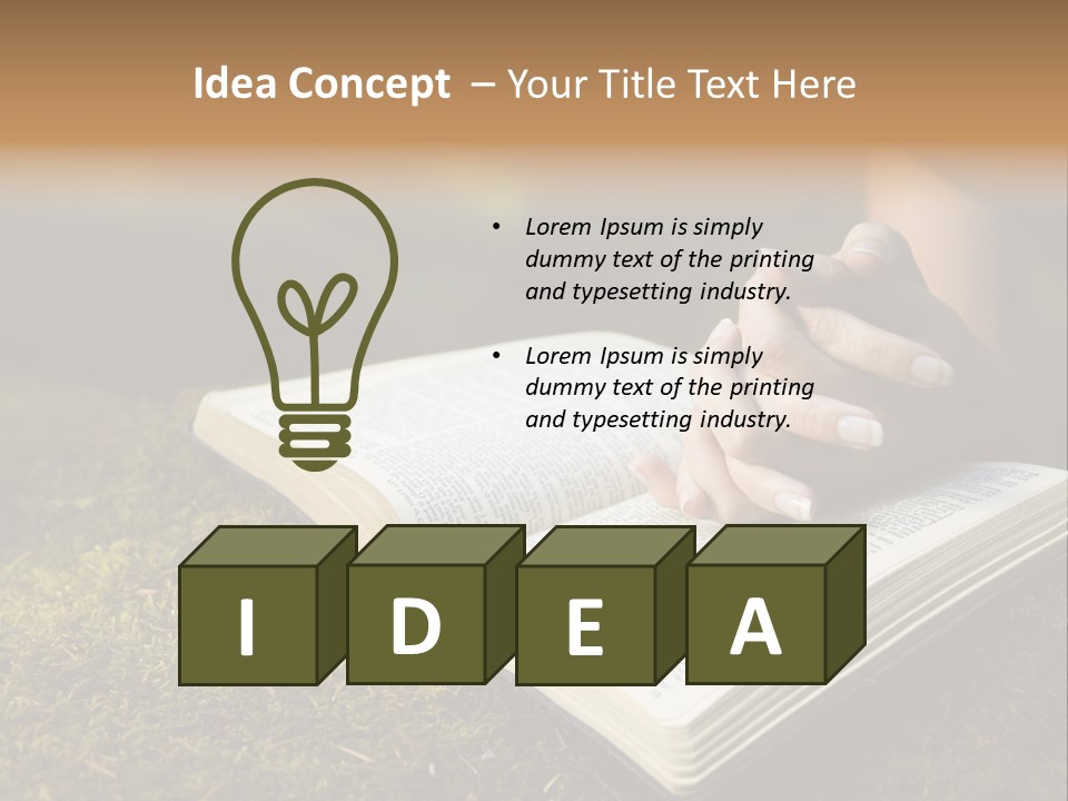 Face Christianity Religious PowerPoint Template