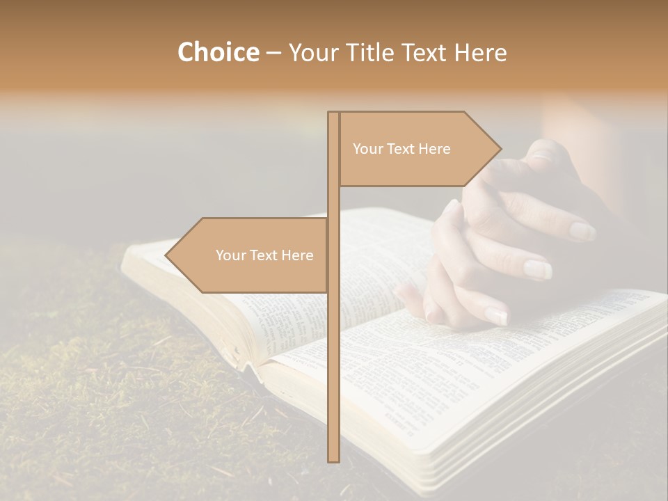 Face Christianity Religious PowerPoint Template