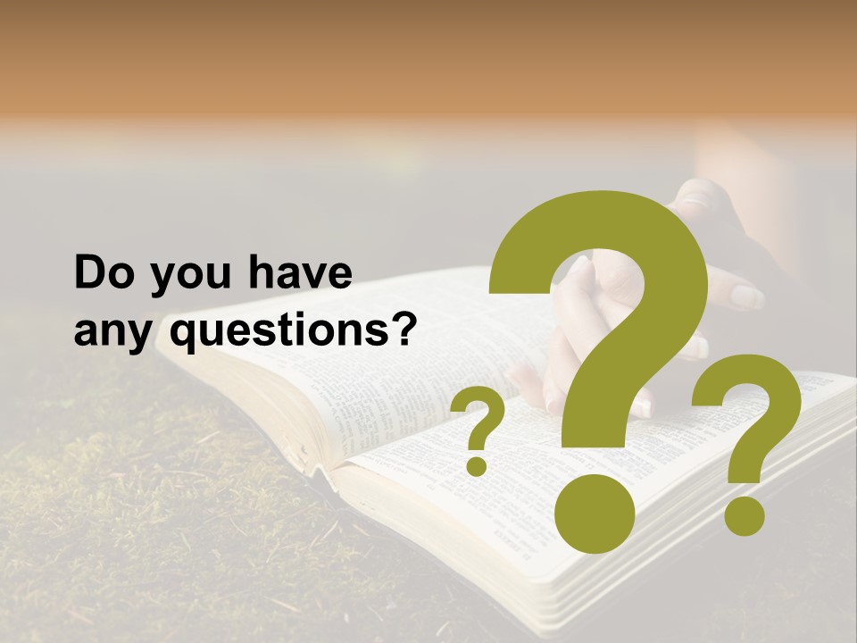 Face Christianity Religious PowerPoint Template