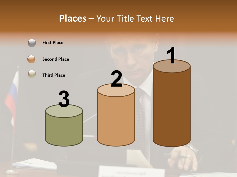 Russian President - Assassin PowerPoint Template