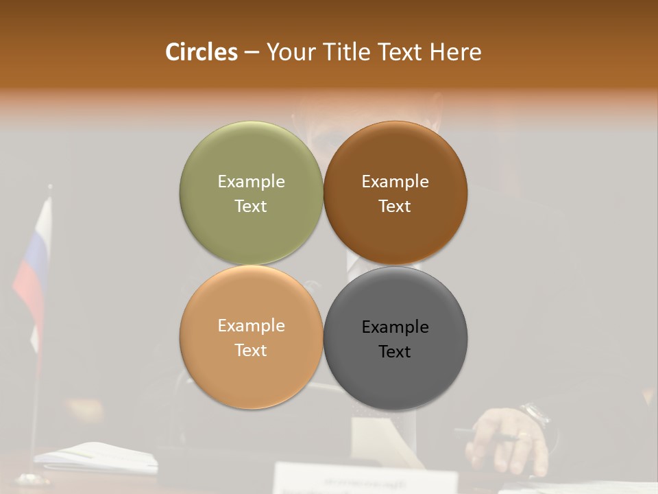 Russian President - Assassin PowerPoint Template