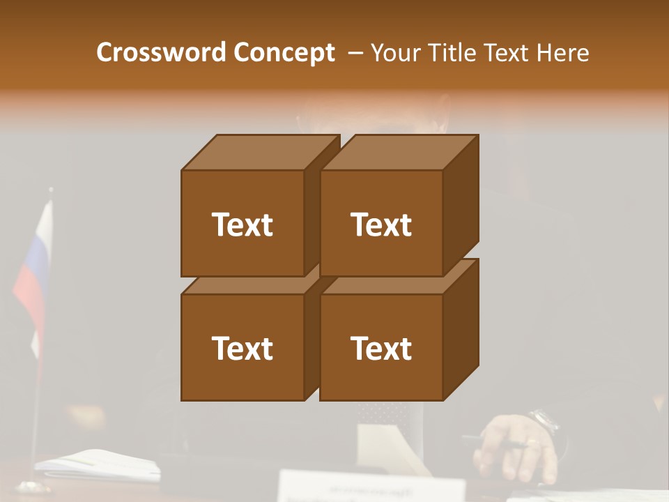 Russian President - Assassin PowerPoint Template