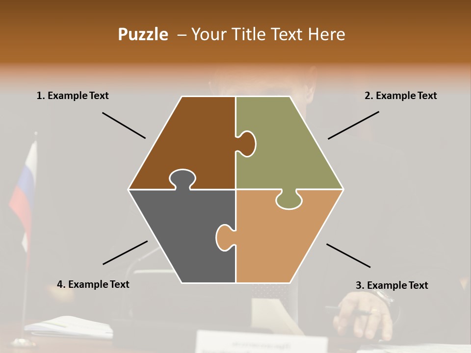 Russian President - Assassin PowerPoint Template