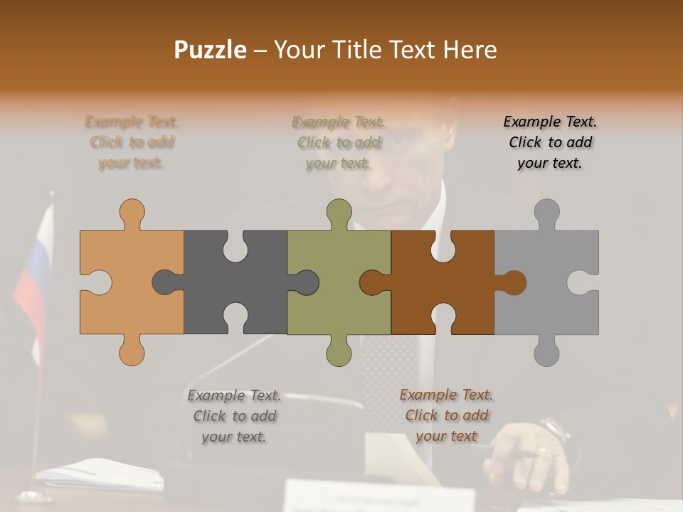 Russian President - Assassin PowerPoint Template