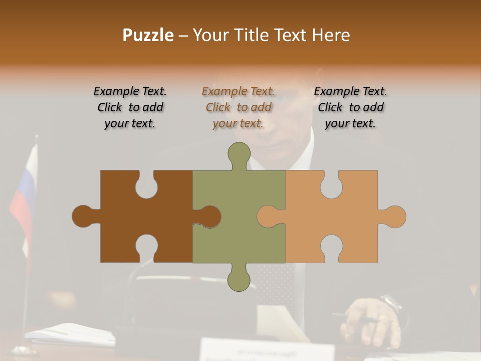 Russian President - Assassin PowerPoint Template