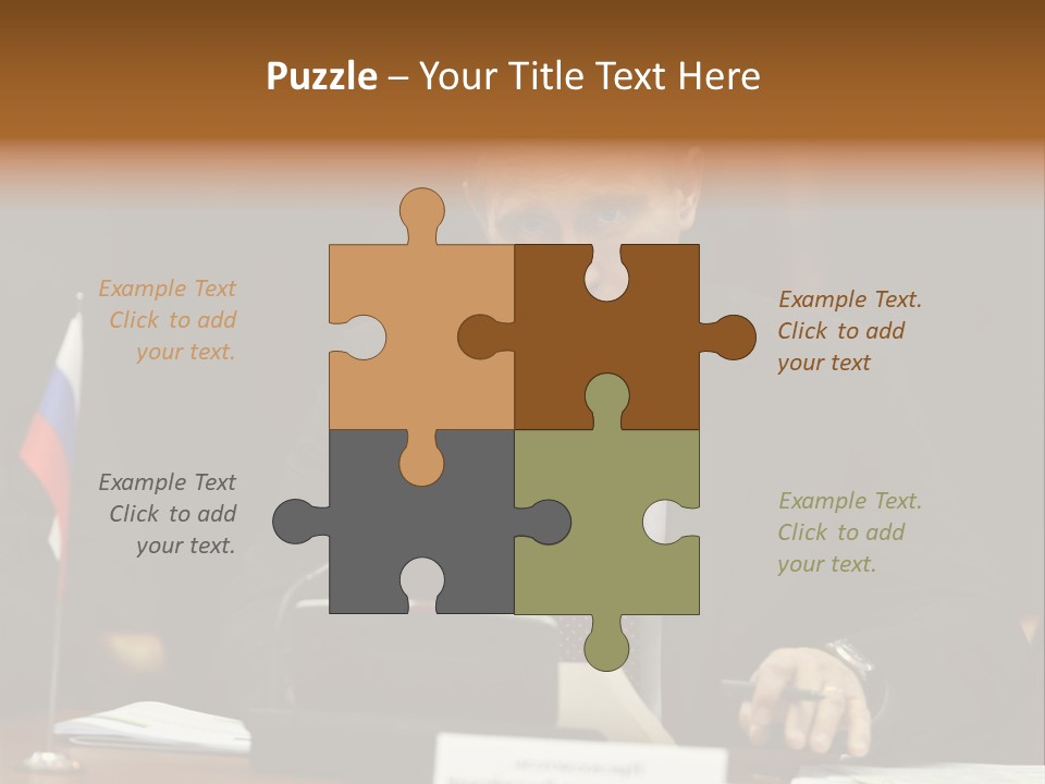 Russian President - Assassin PowerPoint Template