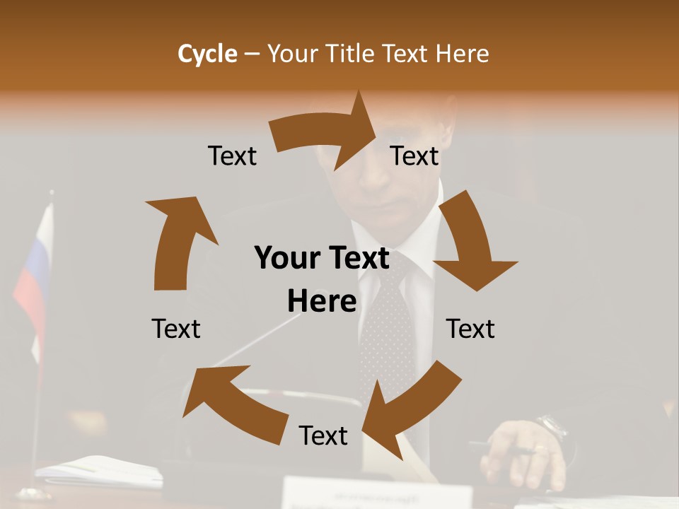 Russian President - Assassin PowerPoint Template