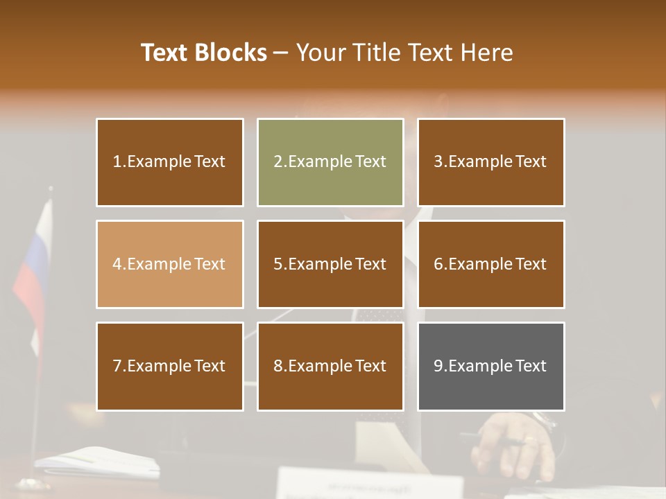 Russian President - Assassin PowerPoint Template