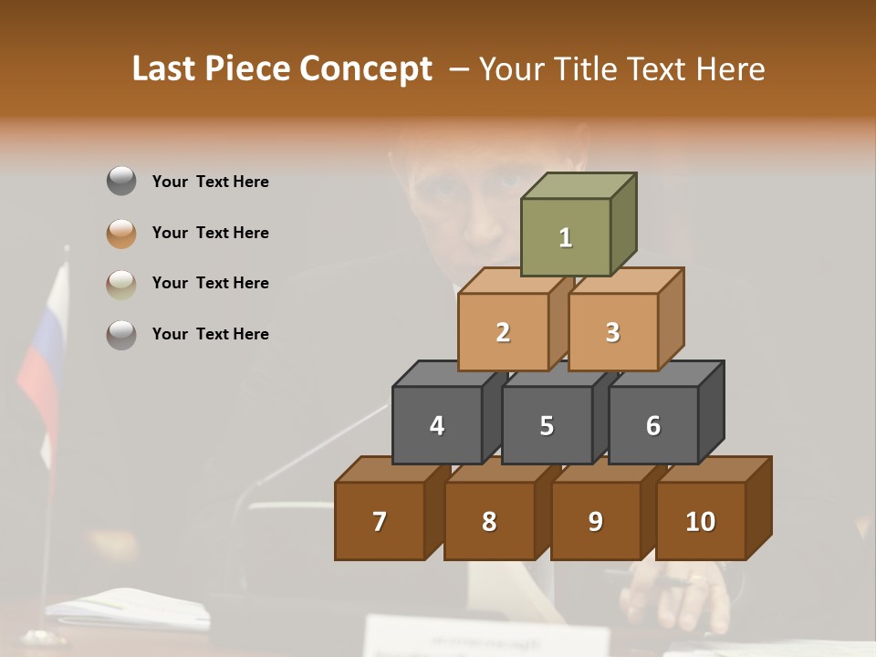 Russian President - Assassin PowerPoint Template