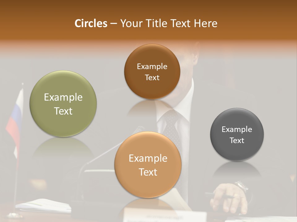 Russian President - Assassin PowerPoint Template