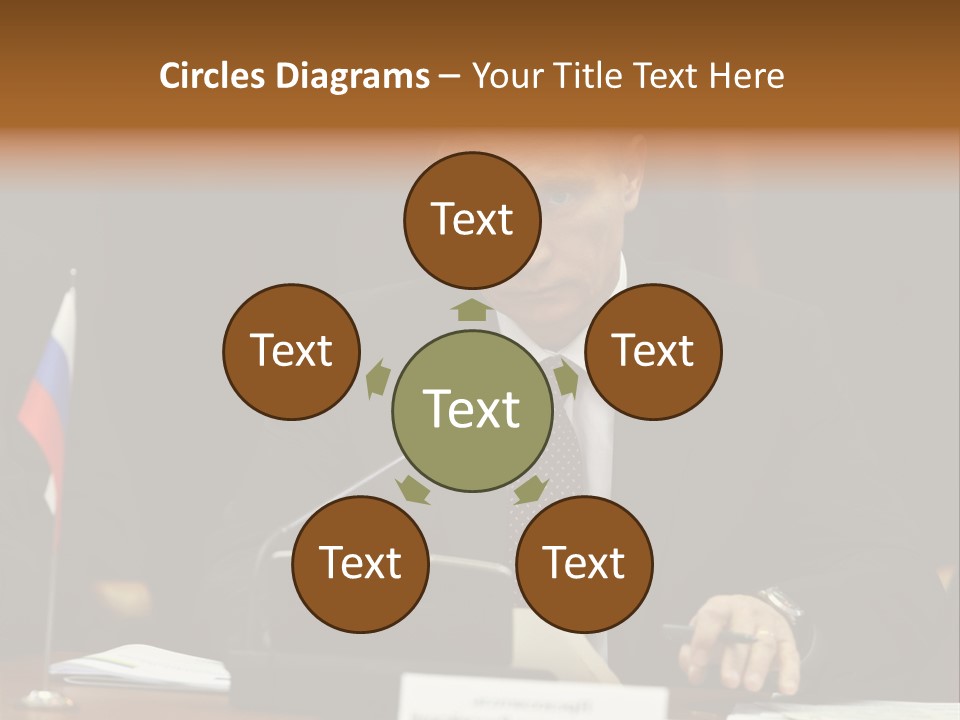 Russian President - Assassin PowerPoint Template