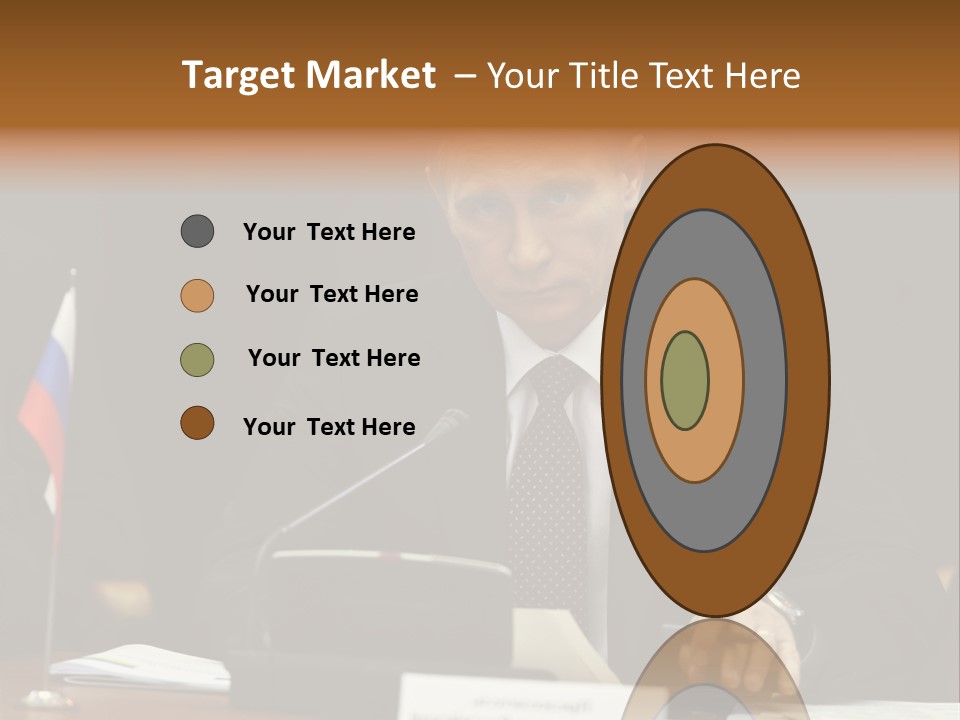 Russian President - Assassin PowerPoint Template