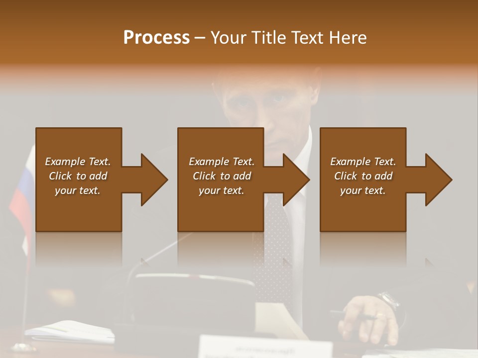 Russian President - Assassin PowerPoint Template