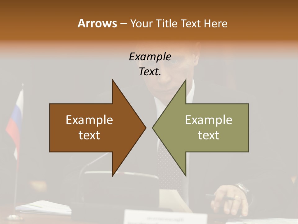 Russian President - Assassin PowerPoint Template