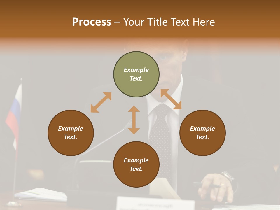 Russian President - Assassin PowerPoint Template