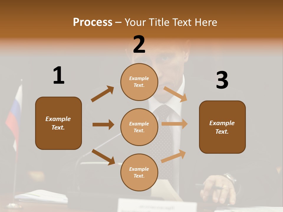 Russian President - Assassin PowerPoint Template