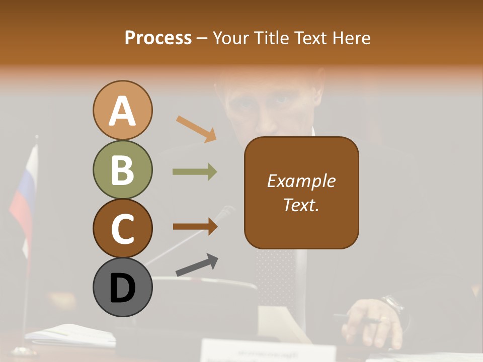 Russian President - Assassin PowerPoint Template