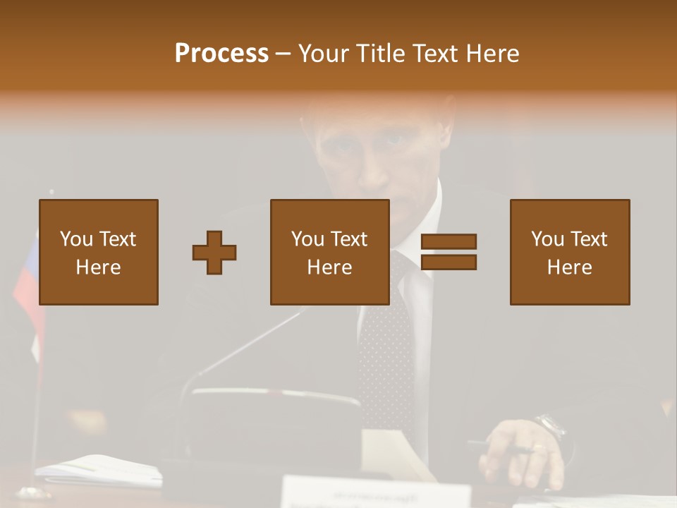 Russian President - Assassin PowerPoint Template