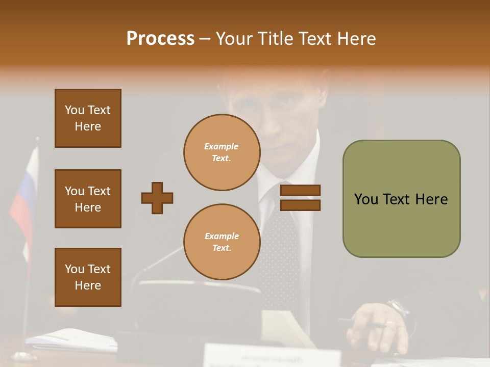 Russian President - Assassin PowerPoint Template