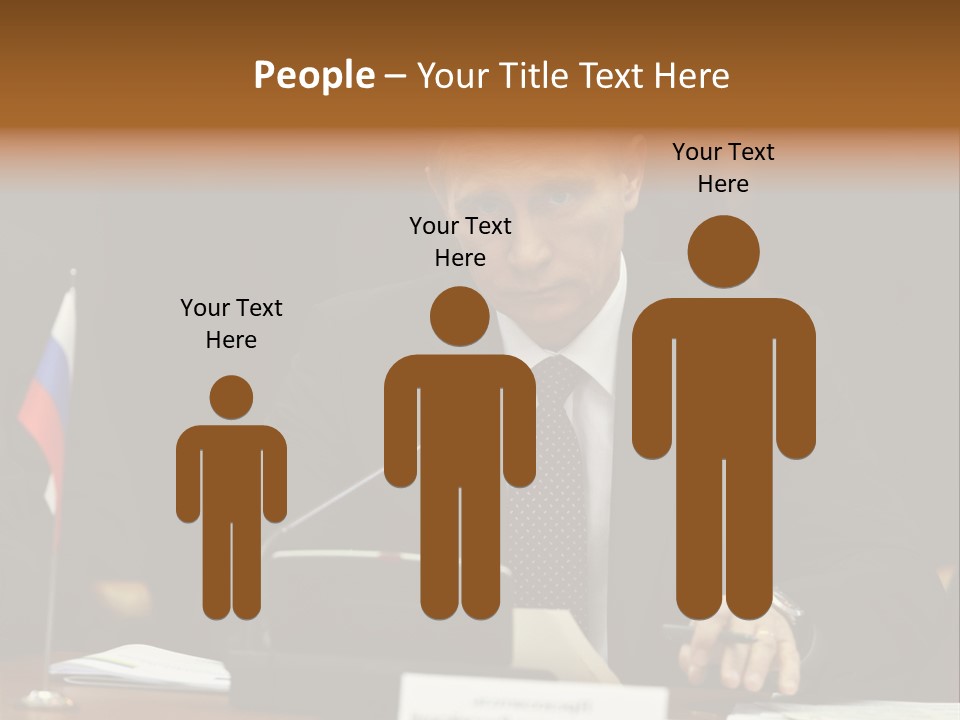 Russian President - Assassin PowerPoint Template