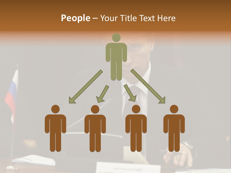 Russian President - Assassin PowerPoint Template