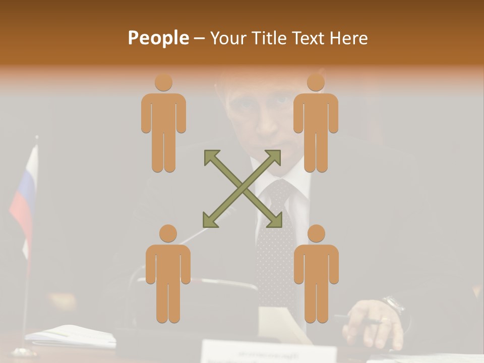 Russian President - Assassin PowerPoint Template