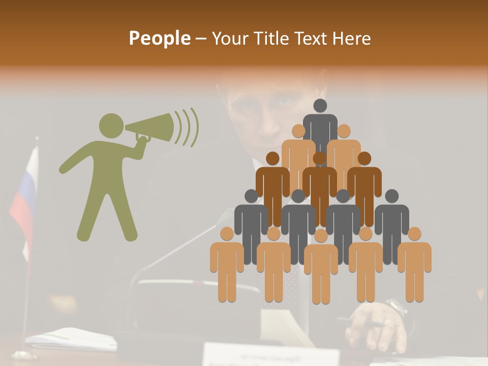 Russian President - Assassin PowerPoint Template