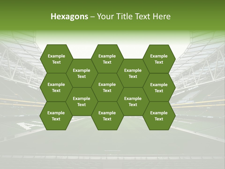 Green Auditorium Space PowerPoint Template