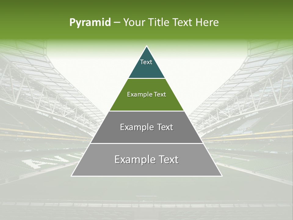 Green Auditorium Space PowerPoint Template