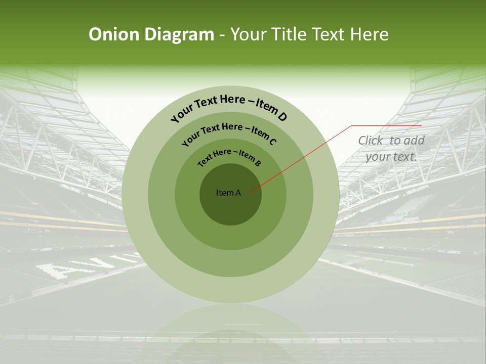 Green Auditorium Space PowerPoint Template