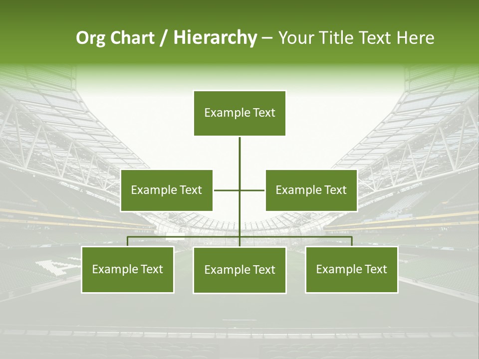 Green Auditorium Space PowerPoint Template