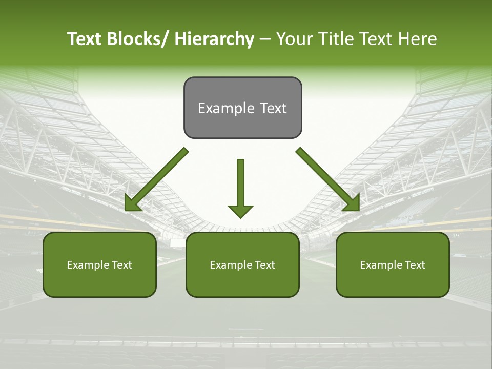 Green Auditorium Space PowerPoint Template
