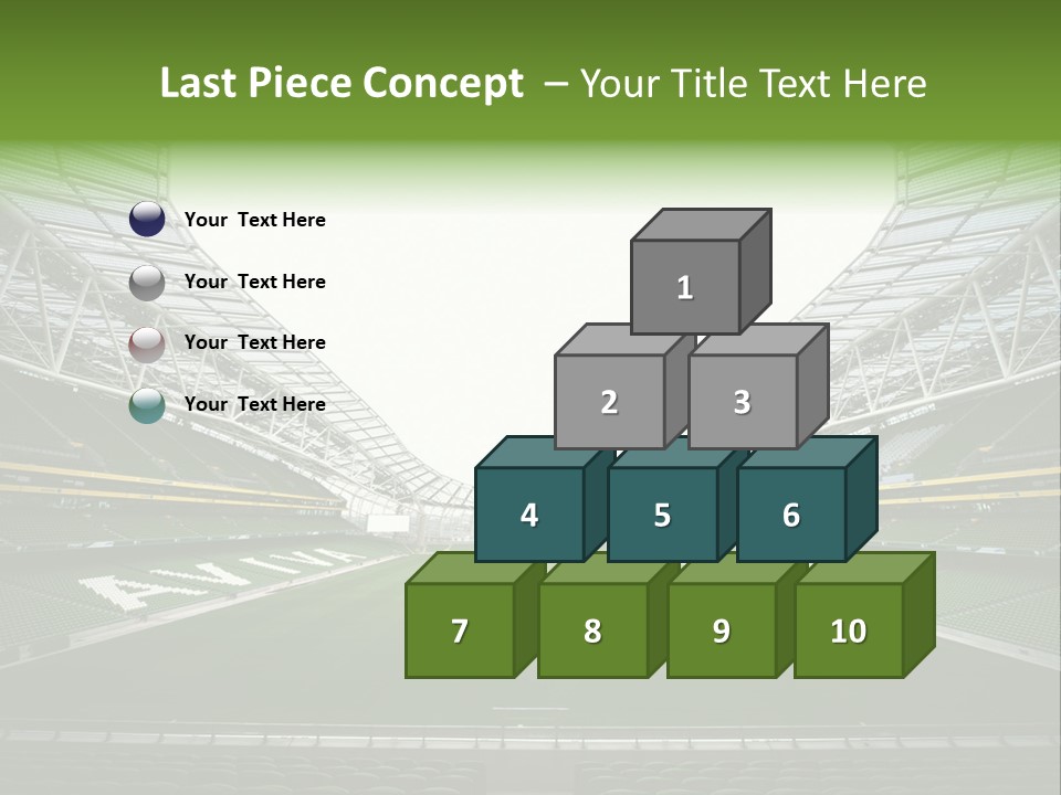 Green Auditorium Space PowerPoint Template