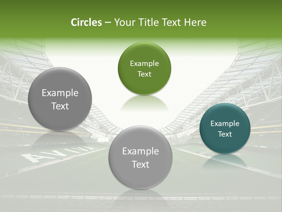 Green Auditorium Space PowerPoint Template