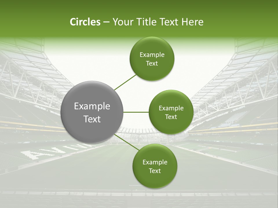 Green Auditorium Space PowerPoint Template