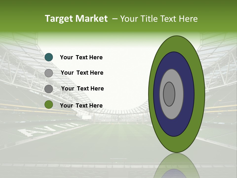 Green Auditorium Space PowerPoint Template